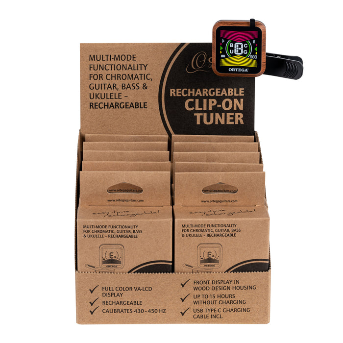 ORTEGA Headstock-Tuner Sales Display - 10 pcs