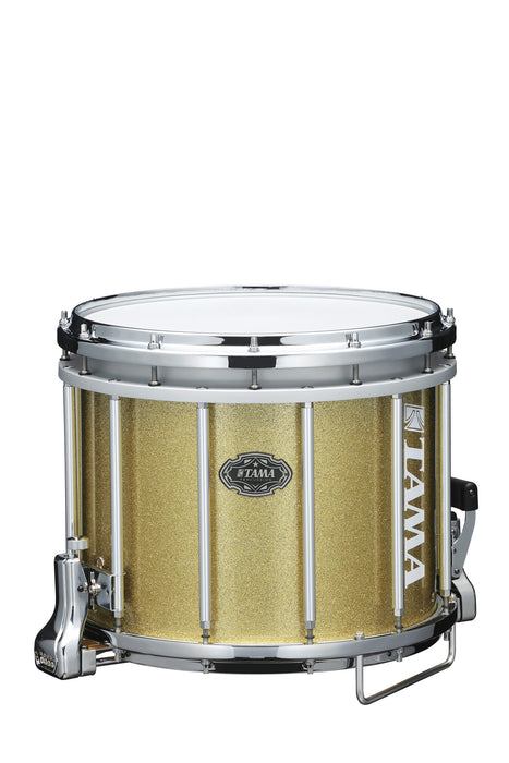 TAMA Fieldstar Marching Snare Drum 14" x 12" - Vintage Gold Sparkle