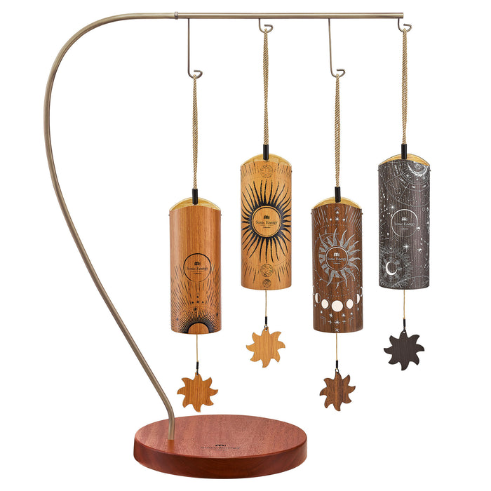 MEINL Sonic Energy 4-piece Cosmic Bamboo Chime Set + Stand