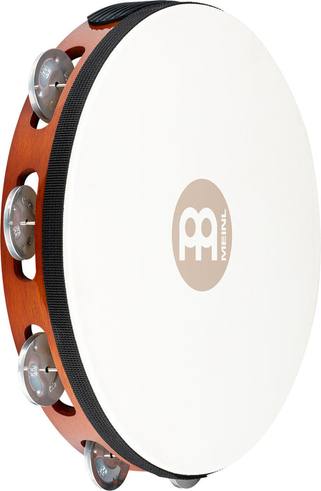 MEINL Percussion Traditional Wood Series Headed Tambourine - 10"