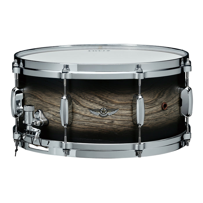TAMA STAR Walnut Snare Drum 14" x 8" - Satin Black Japanese Sen Burst/Chrome HW
