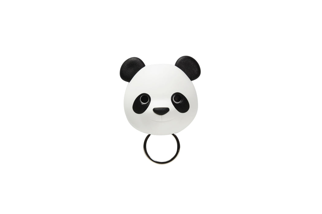 Qualy Pandy key hanger black and white 10262-WH-BK