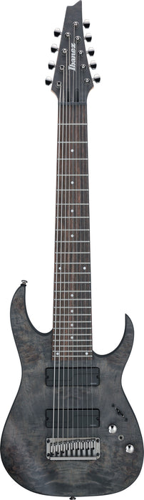 IBANEZ Axe Design Lab RG Electric Guitar 9-String - Transparent Gray Flat