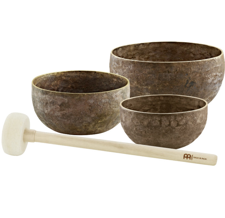 MEINL Sonic Energy Origin Series Singing Bowl Set 4 pcs - 600/700/900g + Mallet
