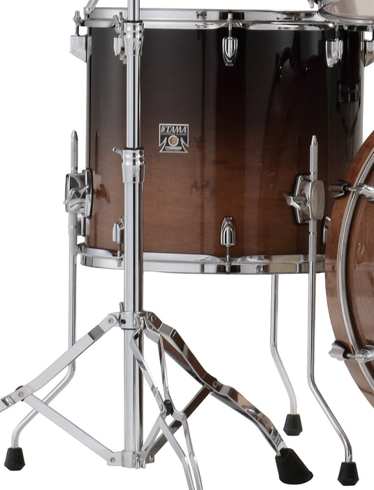 TAMA Superstar Classic Floor Tom 16" x 16" - Coffee Fade/Chrome HW