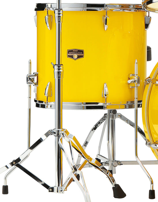 TAMA Imperialstar Floor Tom 14" x 12" - Electric Yellow/Chrome HW