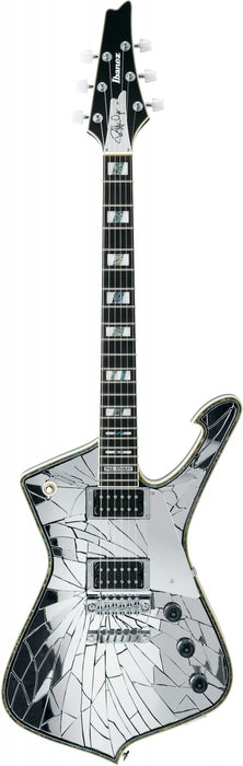 IBANEZ Paul Stanley "KISS" Signature Electric Guitar 6-String "The Cracked Mirror" + Case