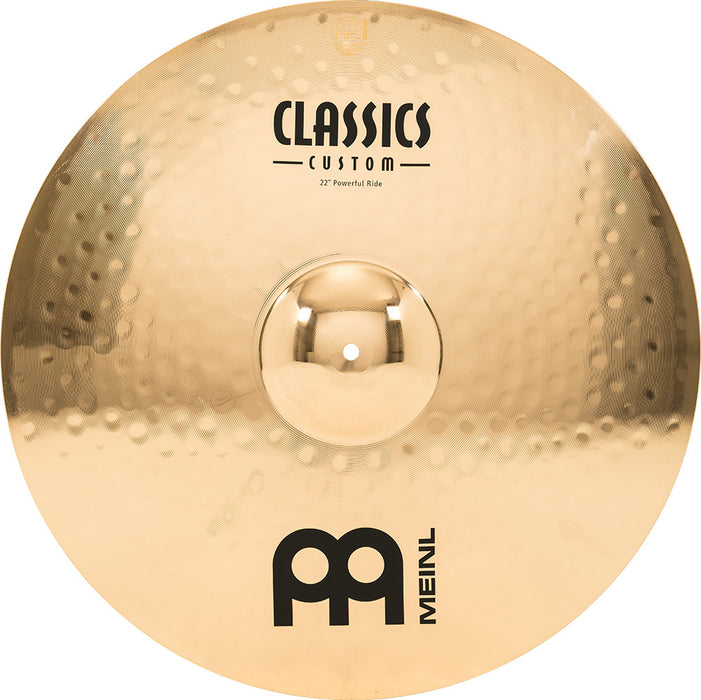 MEINL Cymbals Classics Custom Brilliant Powerful Ride - 22"