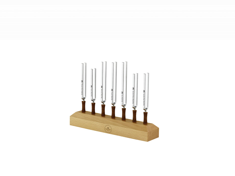 MEINL Sonic Energy Planetary Tuned Tuning Forks - Chakra Set - Content: 7 Tuning Forks, inlcuding Stand
