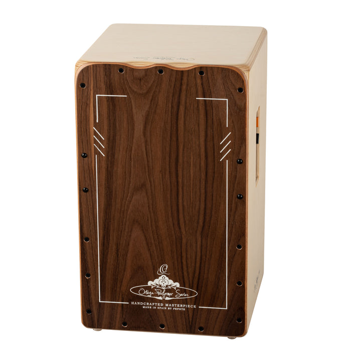 ORTEGA Performer Series Cajon Lefty - Walnut / Baltic Birch Natural