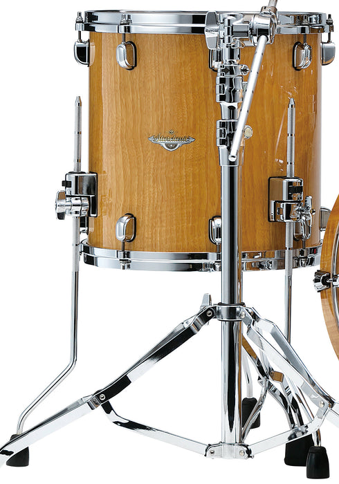 TAMA Starclassic Maple Exotic Floor Tom 14" x 14" - Gloss Natural Movingui/Chrome HW
