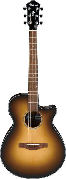 IBANEZ AEG Series Acoustic/Electric-Guitar 6 String - Dark Honey High Gloss