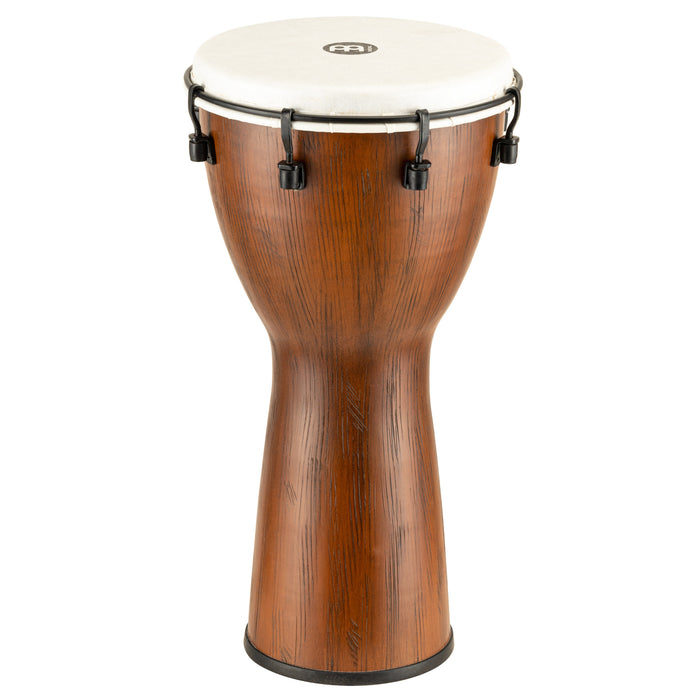 MEINL Percussion Alpine Series Synthetic Djembe - 10" Barnwood Finish