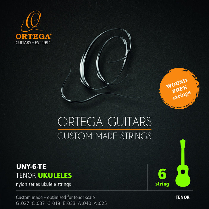 ORTEGA Custom Made Strings Ukulele String Set - Tenor 6 String