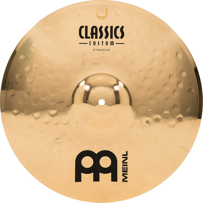 MEINL Cymbals Classics Custom Brilliant Powerful Crash - 16"