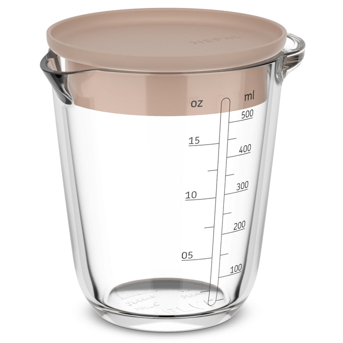 Mepal Dzbanek z miarkД… i pokrywkД… Chef It 500 ml Chalk 102310531500