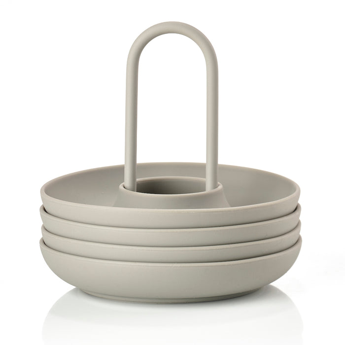 Zone Denmark Singles egg glasses 4 pcs. Mud 10548