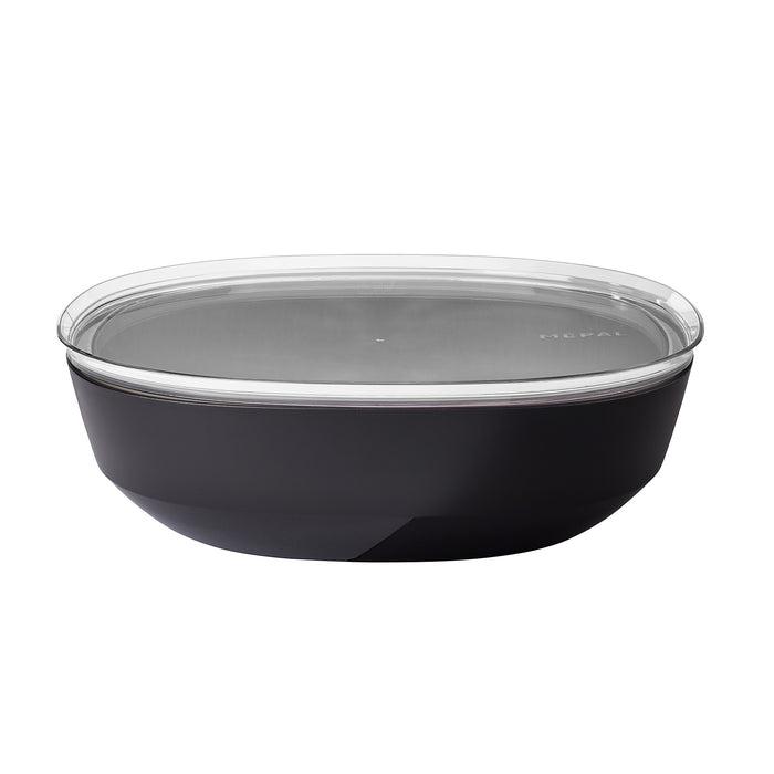 Mepal Silueta 4000 ml Nordic Black bowl with lid 105938041100