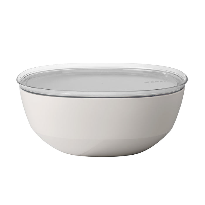 Mepal Silueta 5000 ml Nordic White bowl with lid 105939032500