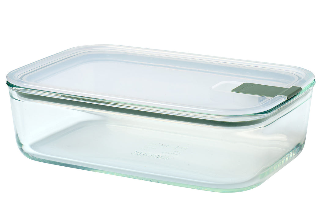 Mepal EasyClip 1500 ml nordic sage glass food container 106167094700