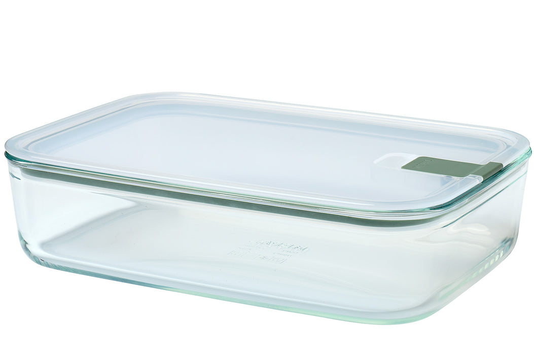Mepal EasyClip glass food container 2250 ml nordic sage 106168094700