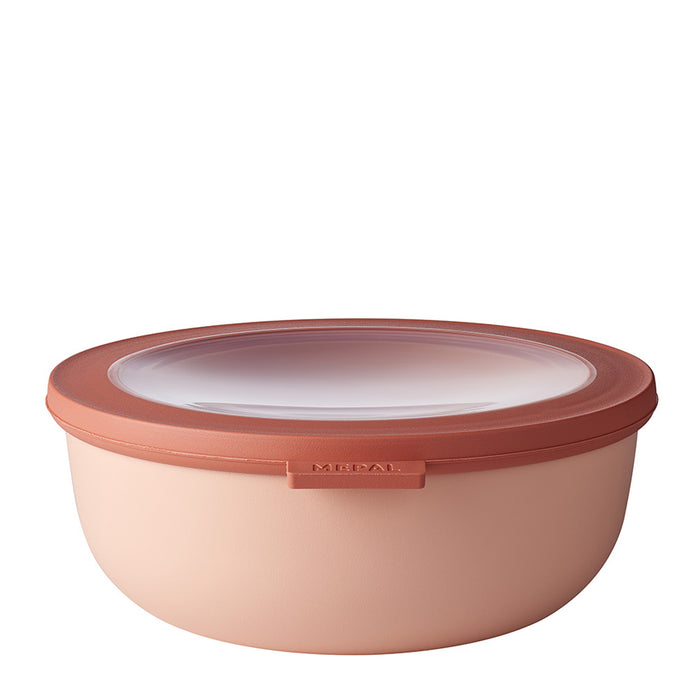 Mepal Cirqula round bowl 1250ml Nordic Blush 106212074300