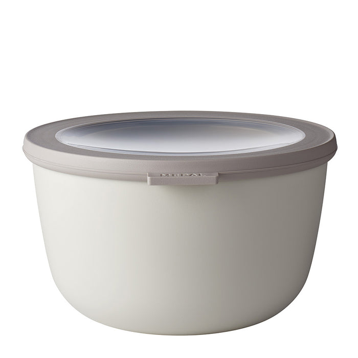 Mepal Cirqula round bowl 2000ml Nordic White 106214032500