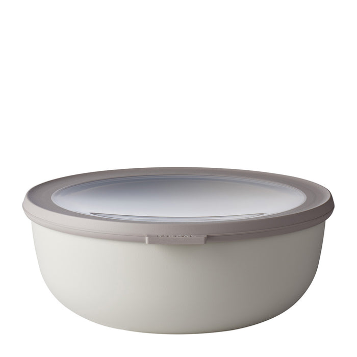 Mepal Cirqula round bowl 2250ml Nordic White 106216032500