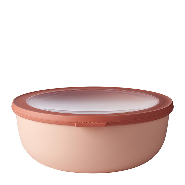 Mepal Cirqula round bowl 2250ml Nordic Blush 106216074300