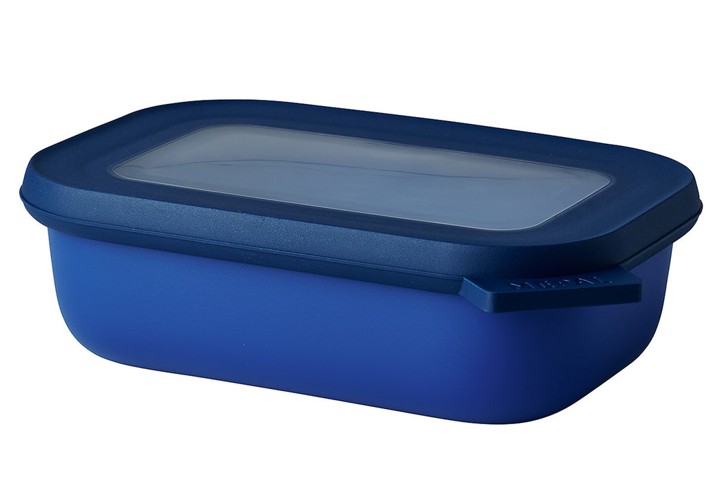 Mepal Cirqula rectangular bowl 500 ml vivid blue 106251010100