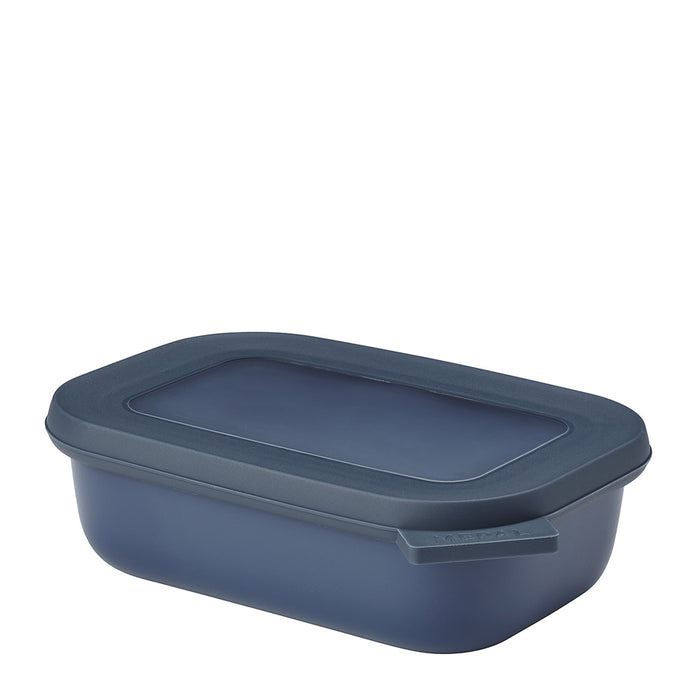 Mepal Cirqula rectangular bowl 500ml Nordic Denim 106251016800