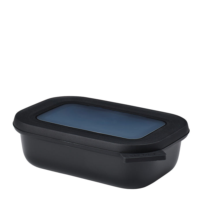 Mepal Cirqula rectangular bowl 500ml Nordic Black 106251041100