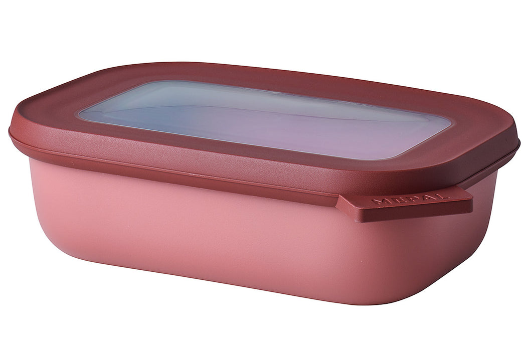 Mepal Cirqula rectangular bowl 500 ml vivid mauve 106251078700