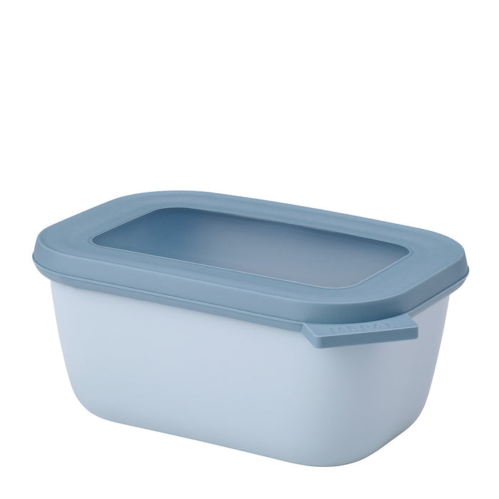 Mepal Cirqula rectangular bowl 750ml Nordic Blue 106253015700