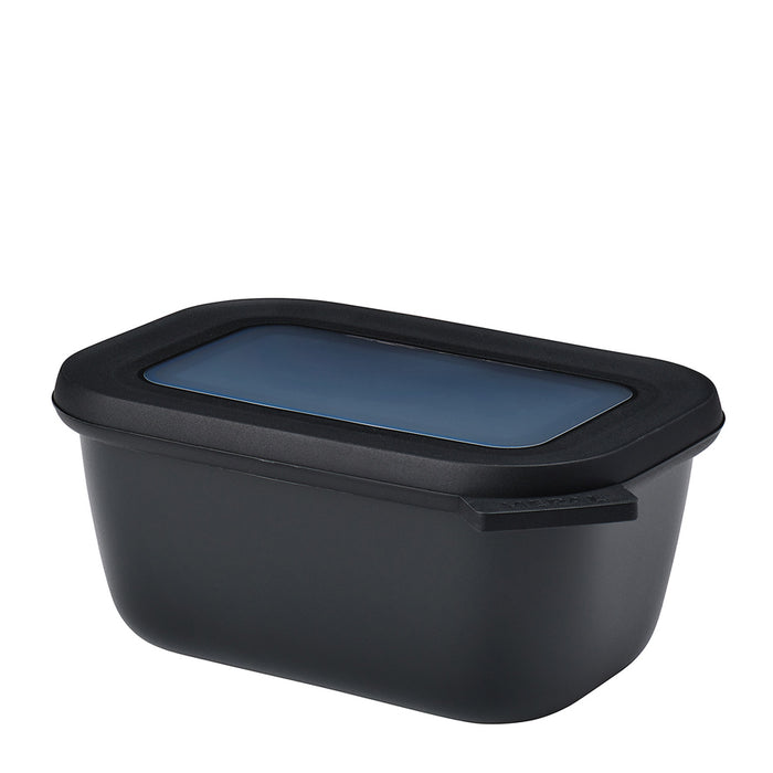 Mepal Cirqula rectangular bowl 750ml Nordic Black 106253041100