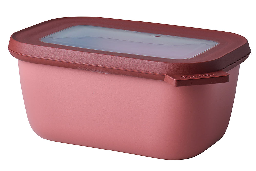 Mepal Cirqula rectangular bowl 750 ml vivid mauve 106253078700