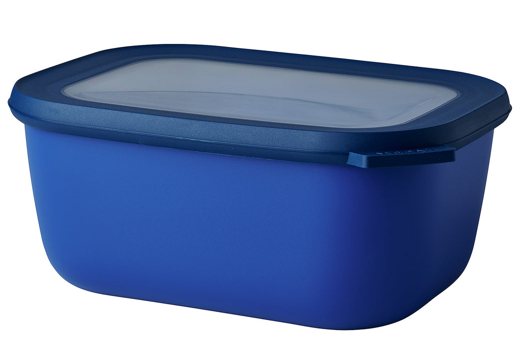 Mepal Cirqula rectangular bowl 1500 ml vivid blue 106257010100