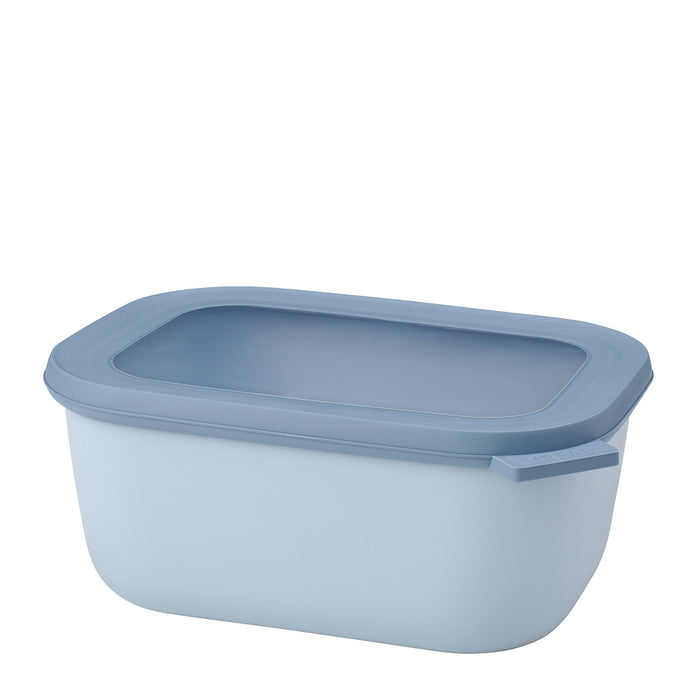 Mepal Cirqula rectangular bowl 1500ml Nordic Blue 106257015700