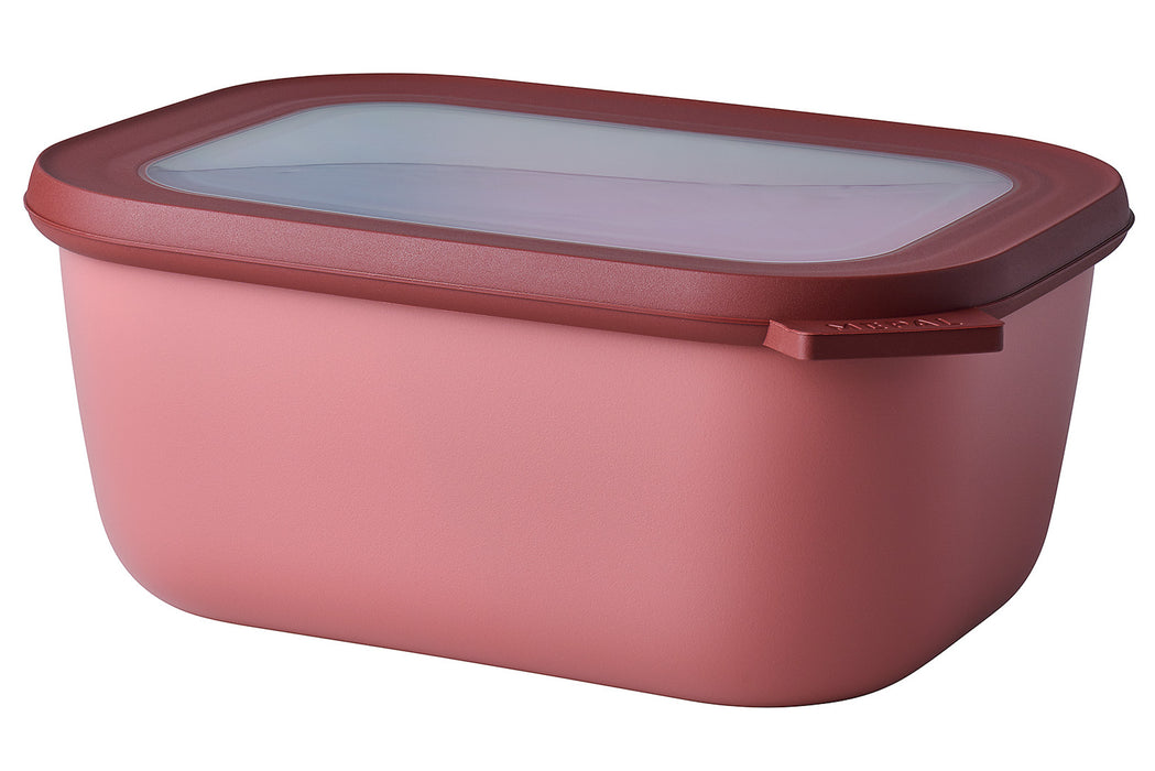 Mepal Cirqula rectangular bowl 1500 ml vivid mauve 106257078700