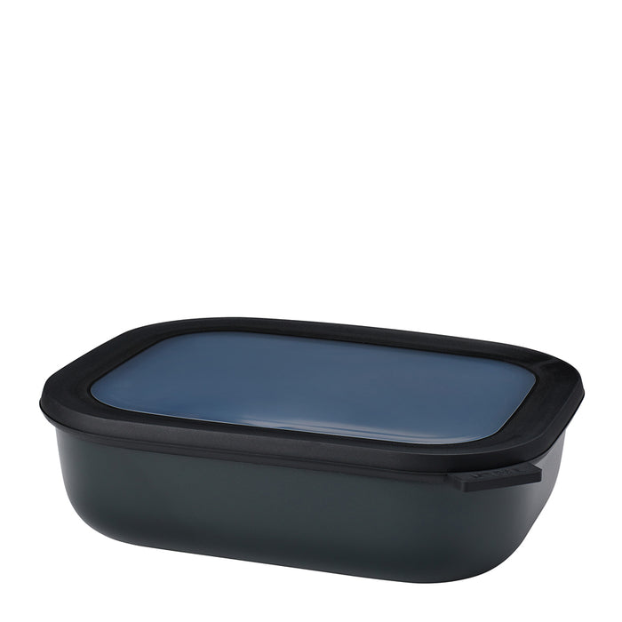 Mepal Cirqula rectangular bowl 2000ml Nordic Black 106259041100