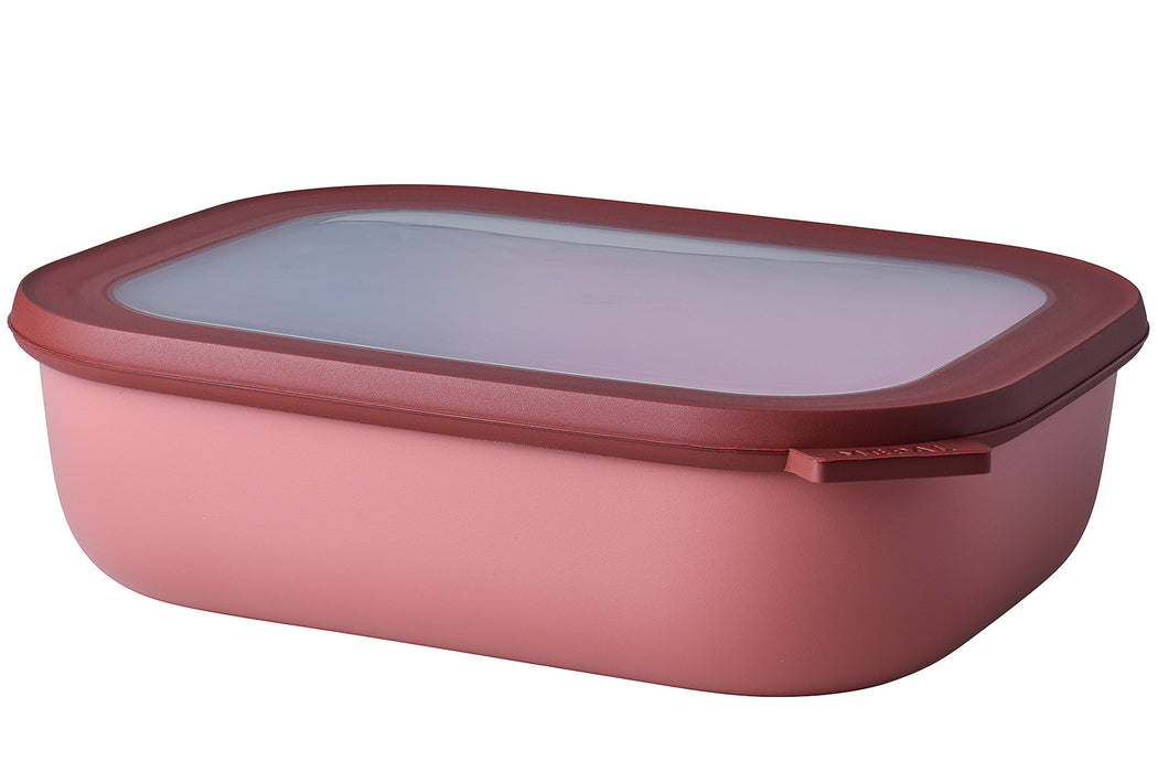 Mepal Cirqula rectangular bowl 2000 ml vivid mauve 106259078700