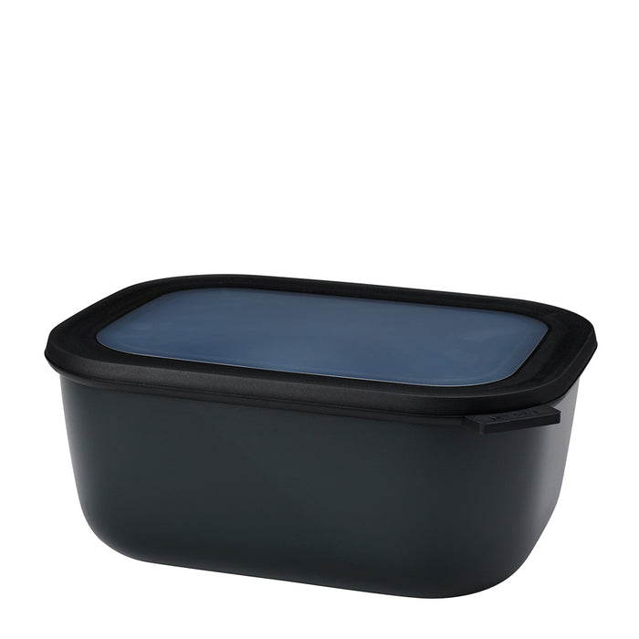 Mepal Cirqula rectangular bowl 3000ml Nordic Black 106261041100