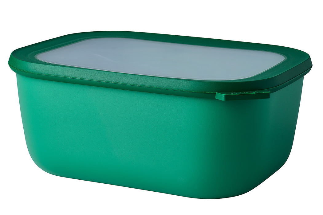 Mepal Cirqula rectangular bowl 3000 ml vivid green 106261095400