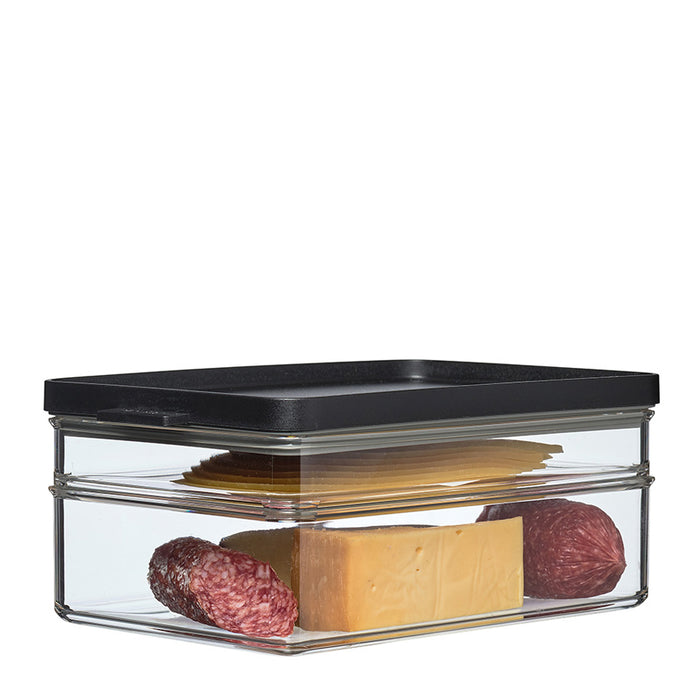 Mepal Omnia 500+1200ml Nordic Black sausage and cheese container 106417040400