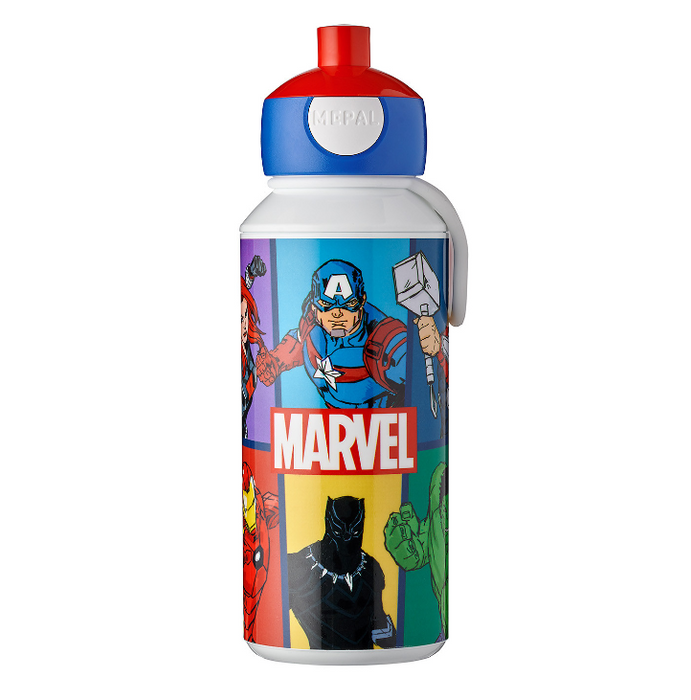 Mepal Campus 400ML Avengers pop-up baby bottle 107410065395