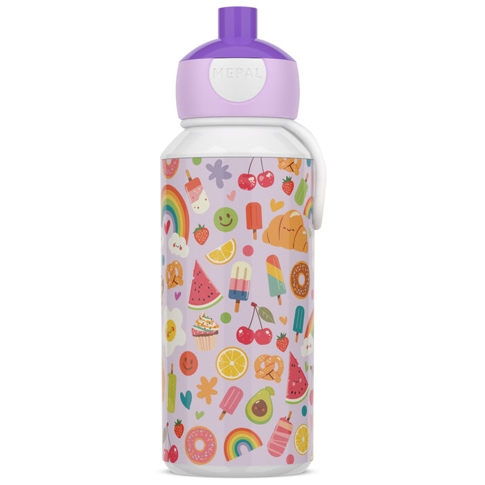 Mepal Butelka dla dzieci pop-up Campus 400 ml Food Fest 107410065405