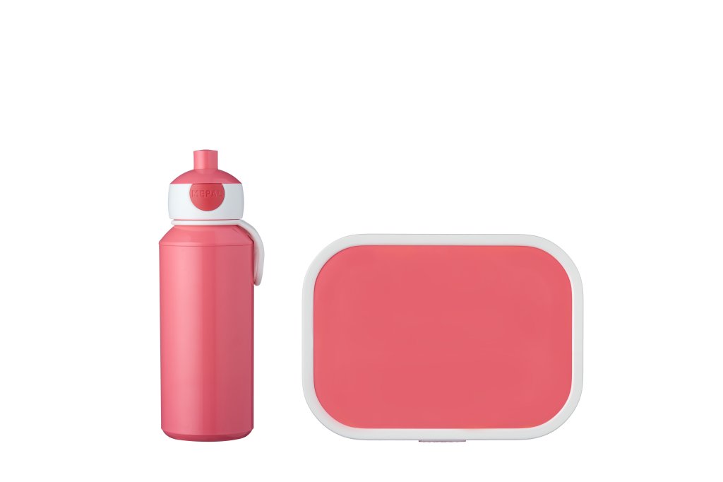 Mepal Campus baby bottle and lunchbox set pink 107410178200