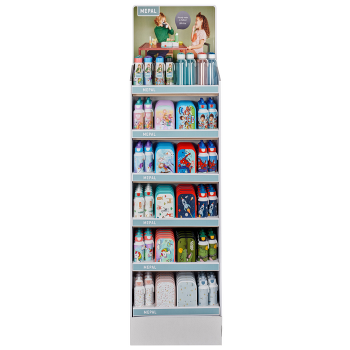 Mepal Display Mepal Campus (12/16) + Thermal bottles 1/4 pallet