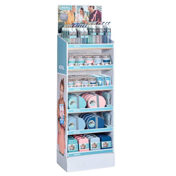 Mepal Display Mepal 4 Nordic Colours 1/4 pallet