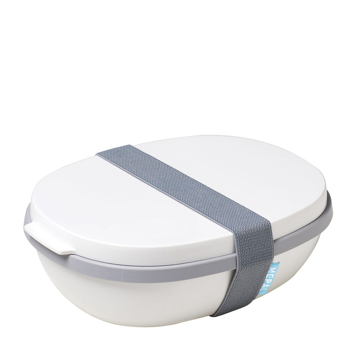 Mepal Ellipse Duo lunchbox white 107640030600